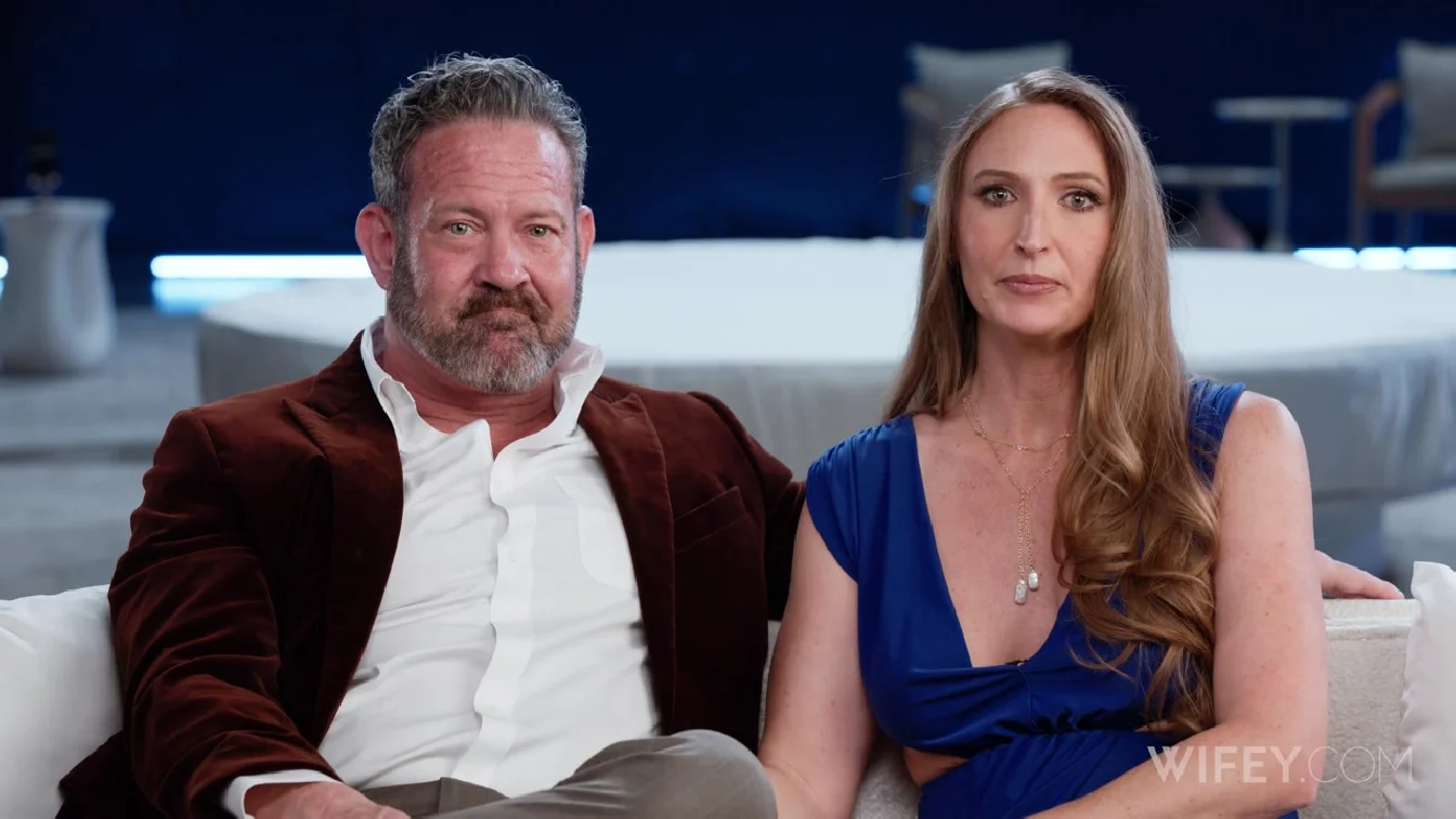 Wifey Brandi Johnson Married MILF Gets Spit Roasted And Creampied XXX